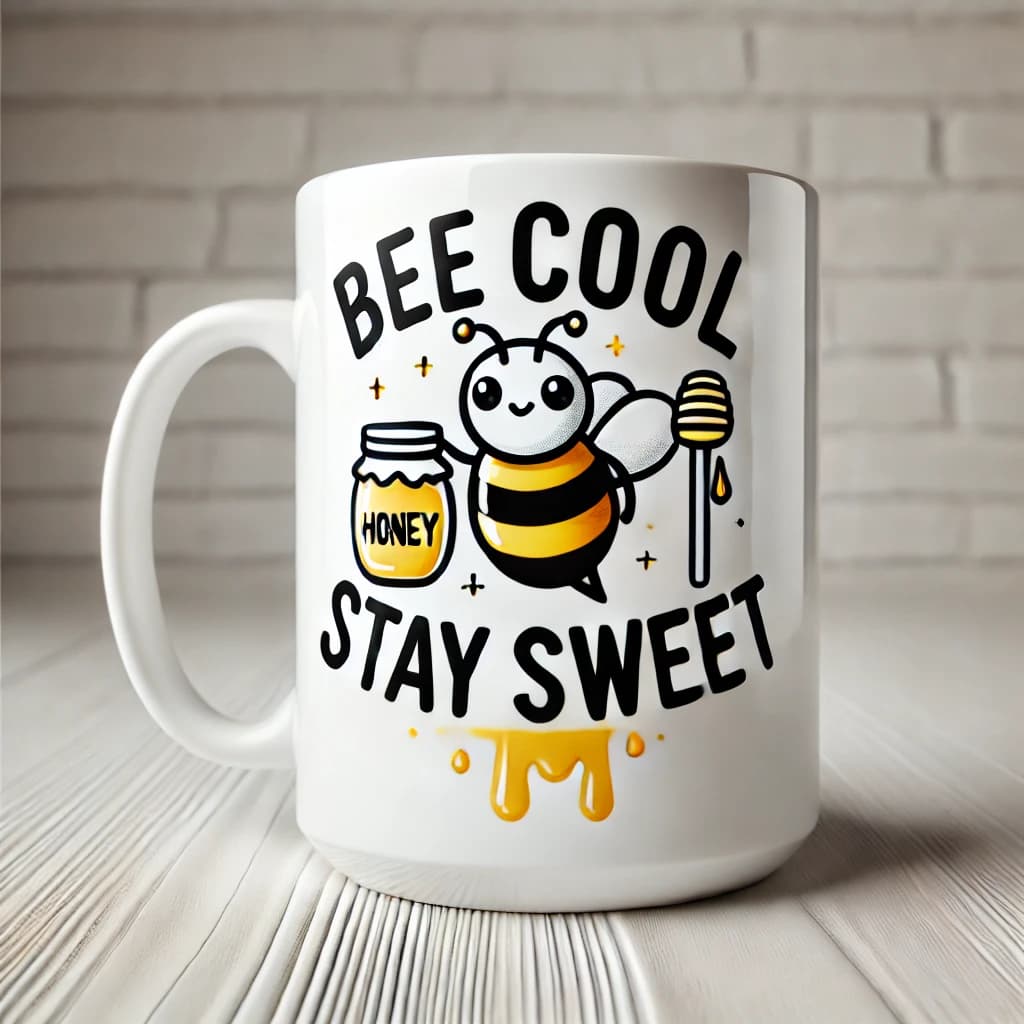 Premium Manuka Honey - "Bee Cool" MUG